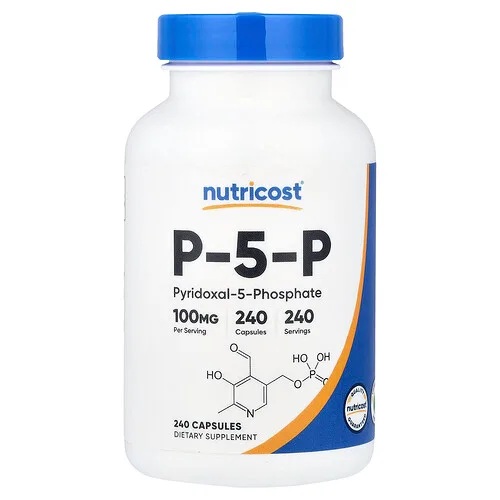 Nutricost, P-5-P, 100 mg, 240 cápsulas