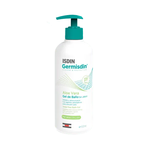 ISDIN GERMISDIN Aloe Vera Higiene Corporal Piel Seca 500 ml