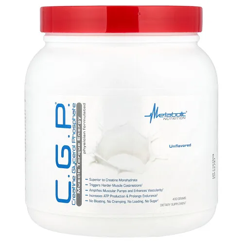 Metabolic Nutrition, CGP®, Sin sabor, 400 g