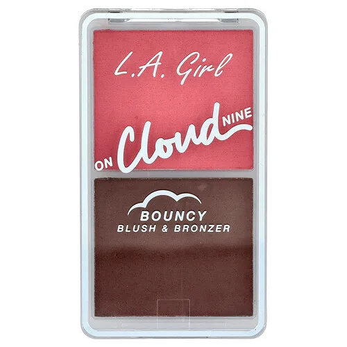 L.A. Girl, On Cloud Nine, Bronceador y rubor hinchables, GBL498 Rosa de ensueño, 6 g (0,21 oz)
