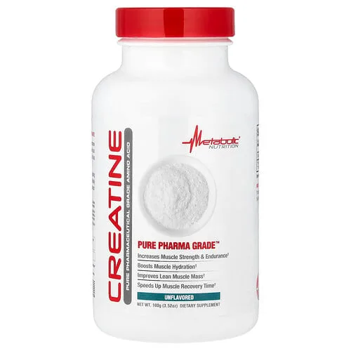 Metabolic Nutrition, Creatina, sin sabor`` 100 g (3,52 oz)