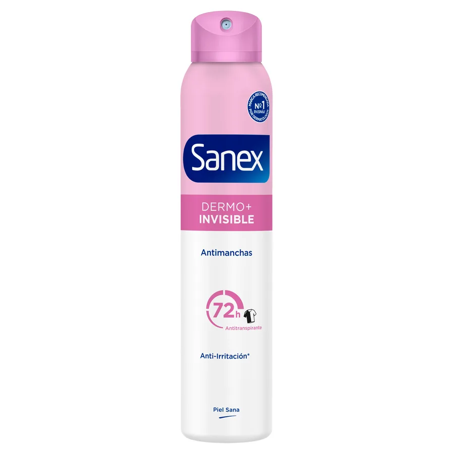 Desodorante Spray Dermo Invisible Protección Antitranspirante 72h 200 ml