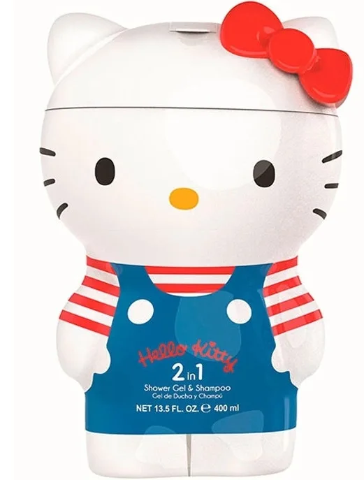 Gel de Baño y Champú 2en1 Hello Kitty 400 ml
