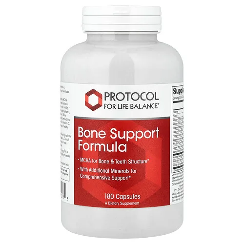 Protocol for Life Balance, Fórmula de refuerzo para los huesos, 180 cápsulas