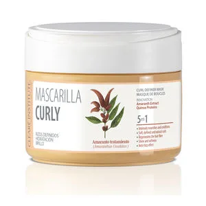 MASCARILLA CURLY rizos definidos hidratación brillo 300 ml