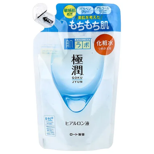 Rohto Mentholatum - Hada Labo Gokujyun Hyaluronic Acid Lotion Refill - Moist - 170ml