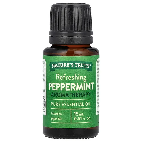 Nature's Truth, Aceite esencial puro, Menta refrescante, 15 ml (0.51 oz. líq.)