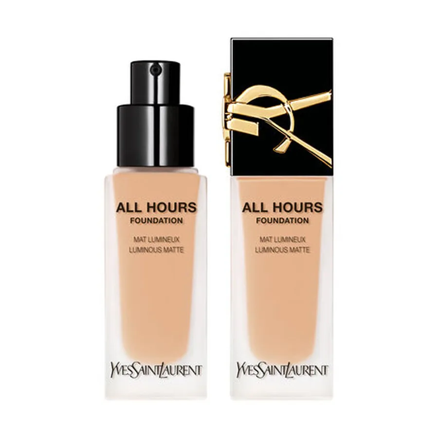 Yves Saint Laurent - All Hours Foundation - Base De Maquillaje Cobertura Total Acabado Mate Luminoso Y Natural - Ln6