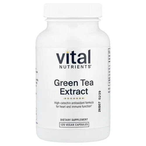Vital Nutrients, Extracto de té verde, 120 cápsulas veganas (275 mg por cápsula)