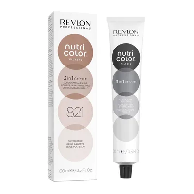 Revlon Nutri Color Filters Beige Plateado Mascarilla color 100ml