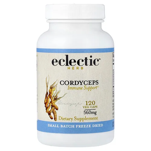 Eclectic Herb, Cordyceps, 560 mg, 120 cápsulas vegetales