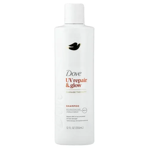 Dove, Reparación y brillo contra los rayos UV, Champú para el tratamiento de daños, 355 ml (12 oz. líq.)