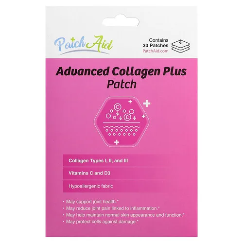 PatchAid, Advanced Collagen Plus, Parches, 30 parches