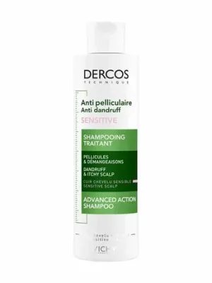 Dercos Champú Anticaspa Sensitive 200 ml