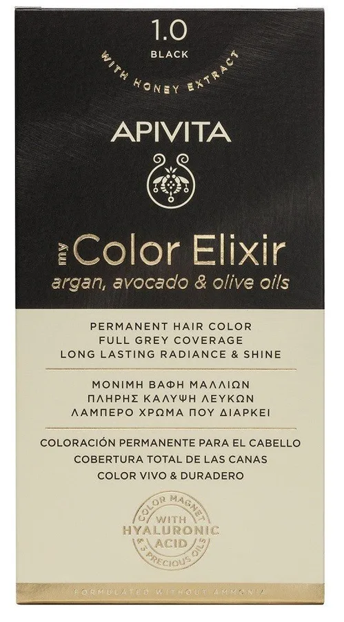 APIVITA Tinte 1.0 Negro My Color Elixir