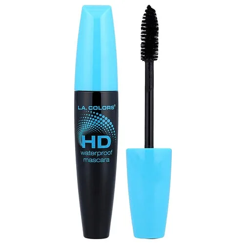 L.A. Colors, Máscara a prueba de agua HD, CBMS314 Very Black, 13 ml (0,43 oz. líq.)