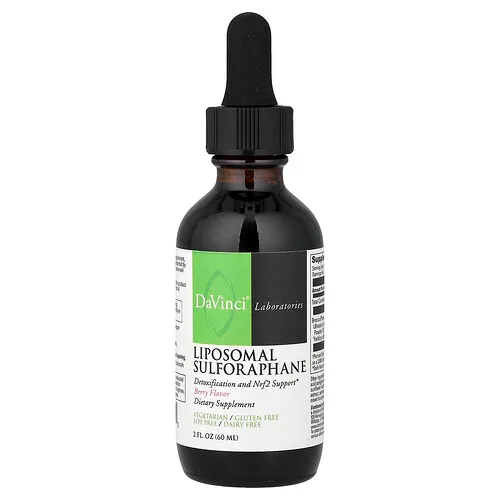 DaVinci Laboratories, Sulforafano liposomal, Bayas, 60 ml (2 oz. líq.)