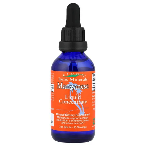 Eidon Ionic Minerals, Manganeso, Concentrado líquido, 60 ml (2 oz)