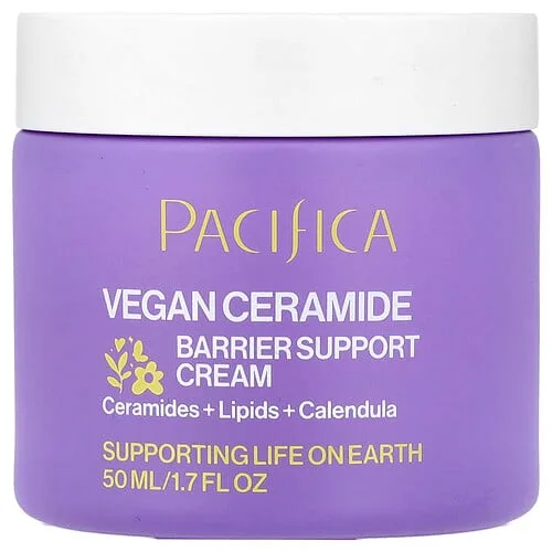 Pacifica, Crema vegana de refuerzo para la barrera cutánea con ceramidas, 50 ml (1,7 oz. líq.)