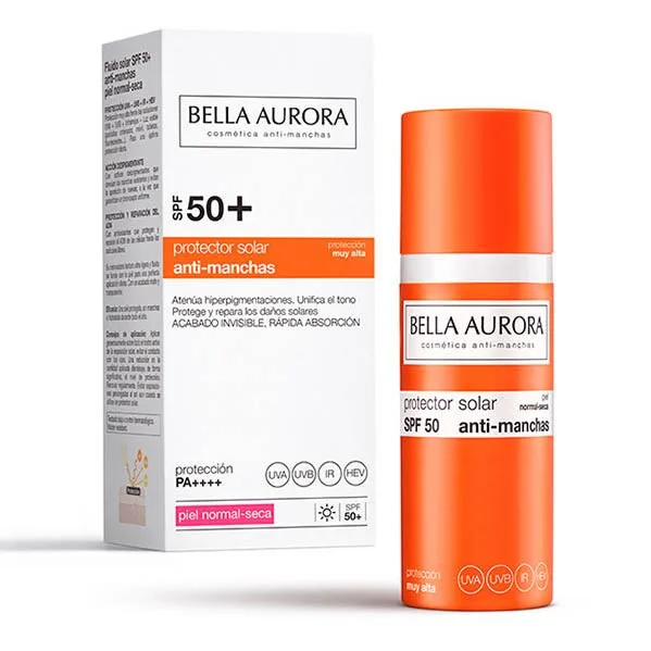 Protector Solar SPF 50 Antimanchas Piel Normal-Seca 50 ml