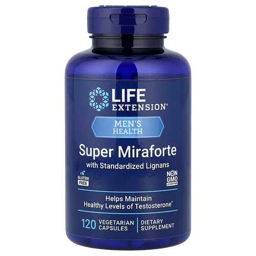 Life Extension, Super Miraforte con lignanos estandarizados, 120 cápsulas vegetales
