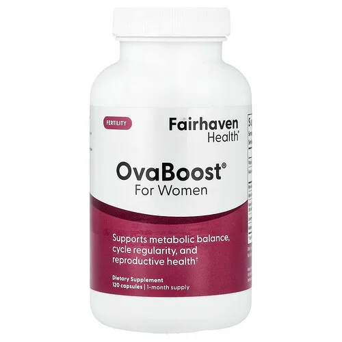 Fairhaven Health, OvaBoost® para mujeres, 120 cápsulas