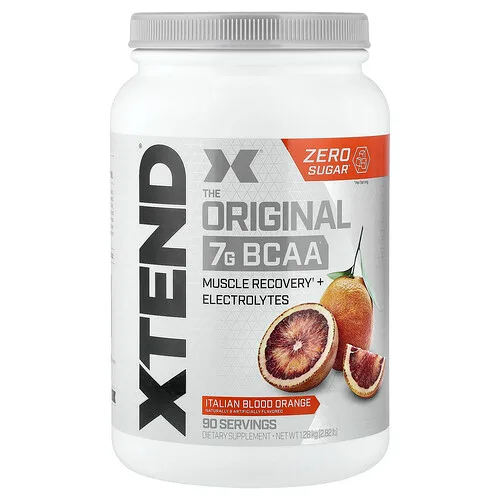 XTEND, 7 G de BCAA, Naranja sanguina italiana, 1,28 kg (2,82 lb)