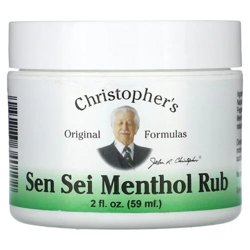 Christopher's Original Formulas, Mascarilla con mentol Sen Sei`` 59 ml (2 oz. Líq.)