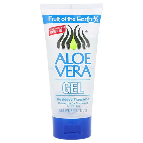 Fruit of the Earth, Gel de aloe vera, 170 g (6 oz)
