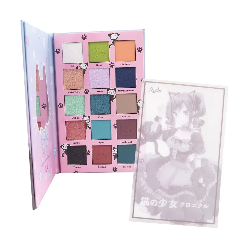 Manga Paleta de Sombras Rude Cosmetics