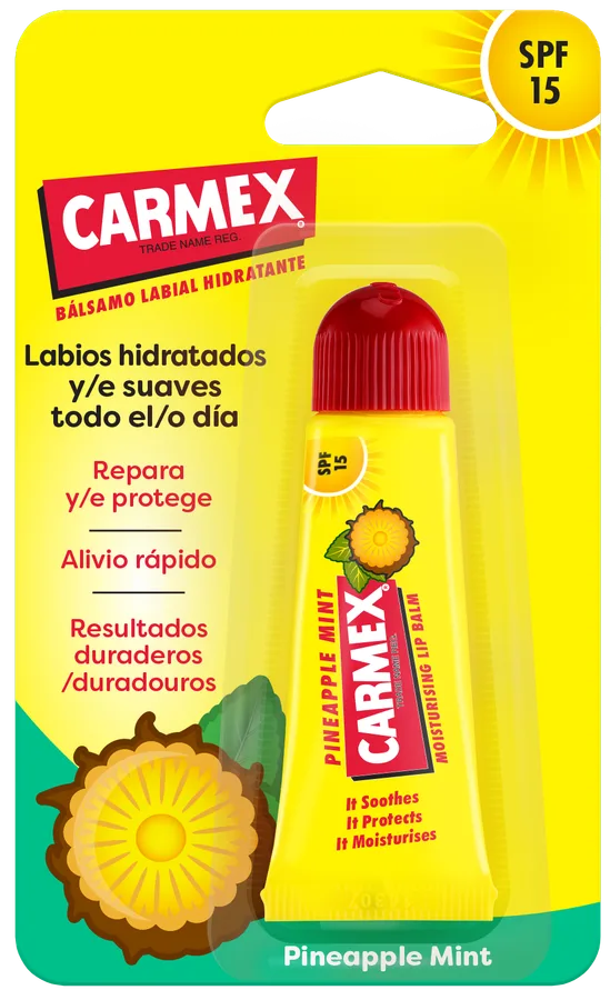 Bálsamo Labial Piña y Menta SPF15 10 gr