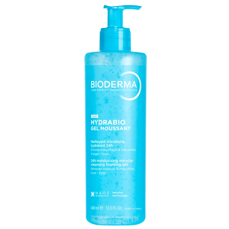 Bioderma Hydrabio Gel Moussant Gel Limpiador 400ml