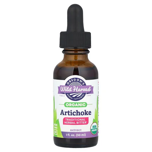 Oregon's Wild Harvest, Extracto de alcachofa orgánica, 30 ml (1 oz. líq.)