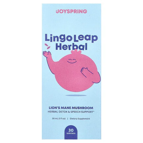 JoySpring, Lingo Leap Herbal, Hongo melena de león, 30 ml (1 oz. líq.)