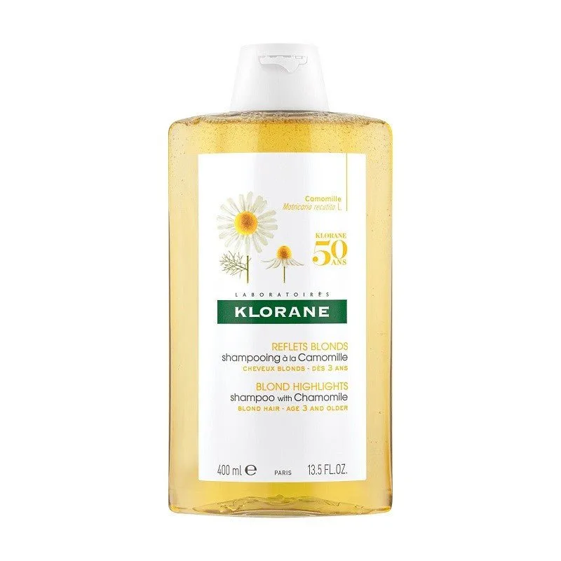 KLORANE Champú Camomila Reflejos Dorados 400 ml