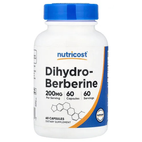 Nutricost, Dihidroberberina, 200 mg, 60 cápsulas