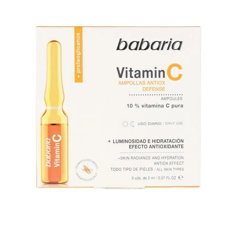 Babaria Vitamin C Antiox Defense Ampollas 5 X 2 ml