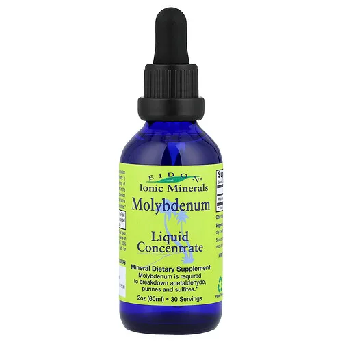 Eidon Ionic Minerals, Molibdeno, Concentrado líquido, 60 ml (2 oz)
