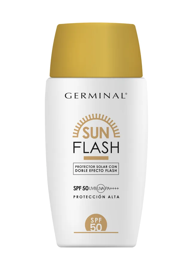 Sun Flash Protector Solar SPF50 con Doble Efecto Flash 50 ml