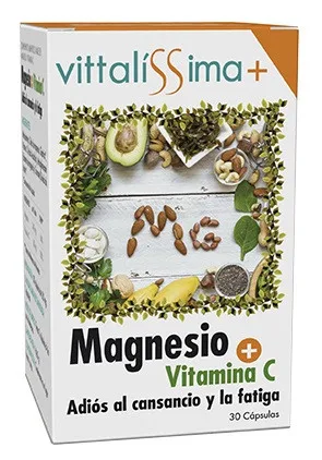 Magnesio & Vitamina C Cápsulas Vittalíssima