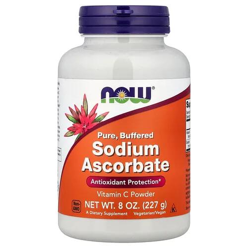 NOW Foods, Ascorbato de sodio en polvo, 227 g (8 oz)