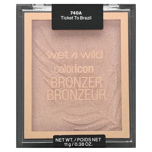 wet n wild, ColorIcon, Bronceador, 740A Boleto para Brasil, 11 g (0,38 oz)