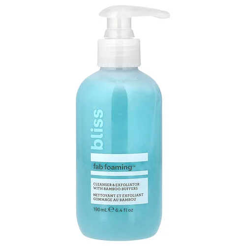 Bliss, Exfoliante y agente de limpieza en espuma 2 en 1, Fab, 190 ml (6,4 oz. líq.)