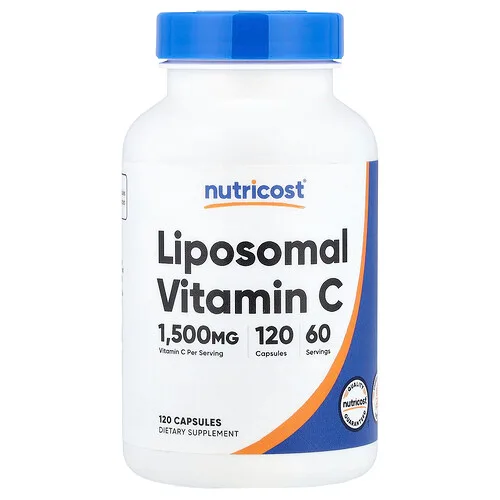 Nutricost, Vitamina C liposomal, 120 cápsulas (750 mg por cápsula)