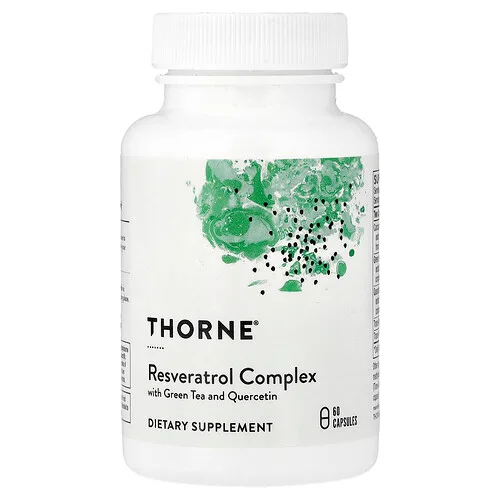 Thorne, Complejo de resveratrol, 60 cápsulas