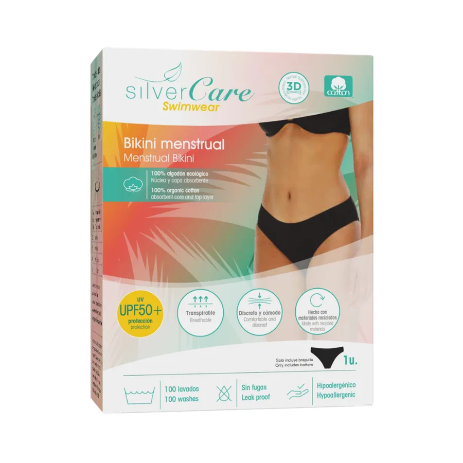 Bikini Menstrual Silver Care Higiene íntima