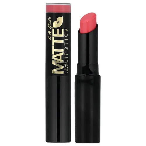 L.A. Girl, Barra de labios mate aterciopelada, GLC813 Silencio, 3 g (0,1 oz)