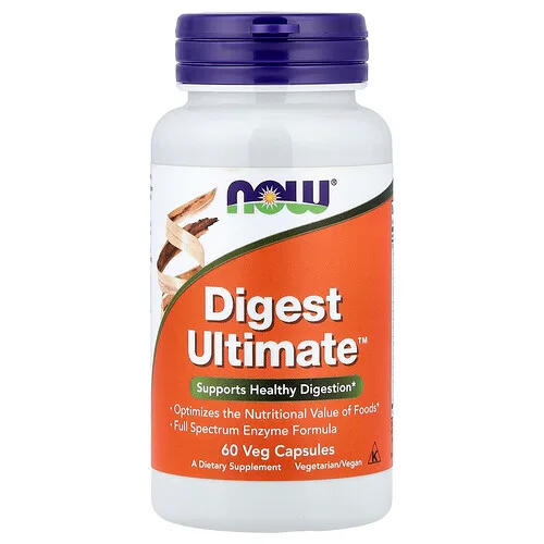 NOW Foods, Digest Ultimate™, 60 cápsulas vegetales
