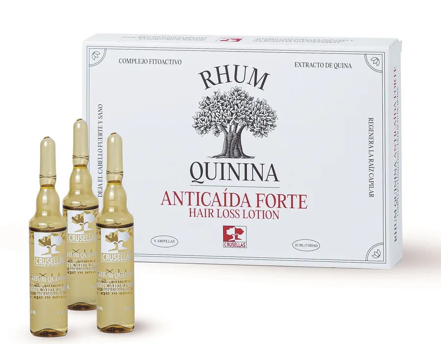 Tratamiento Anticaída en Ampollas con Quina