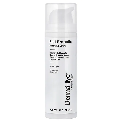 NaturaNectar, DermaHive™, Sérum restaurador con propóleo rojo, Para todo tipo de piel, 50 g (1,77 oz. líq.)